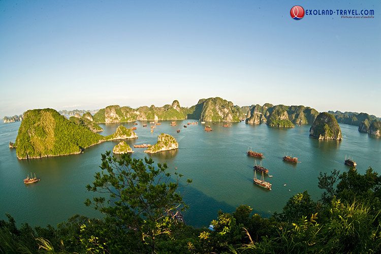 Baie d'Along, baie Halong, croisière à la baie d'Along