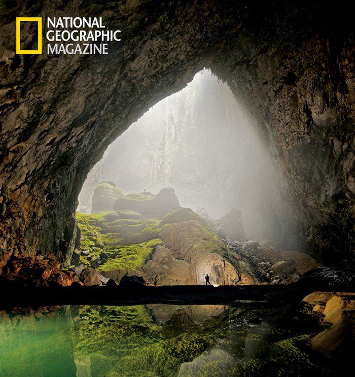 Son Doong, la plus grande grotte du monde au Vietnam.
