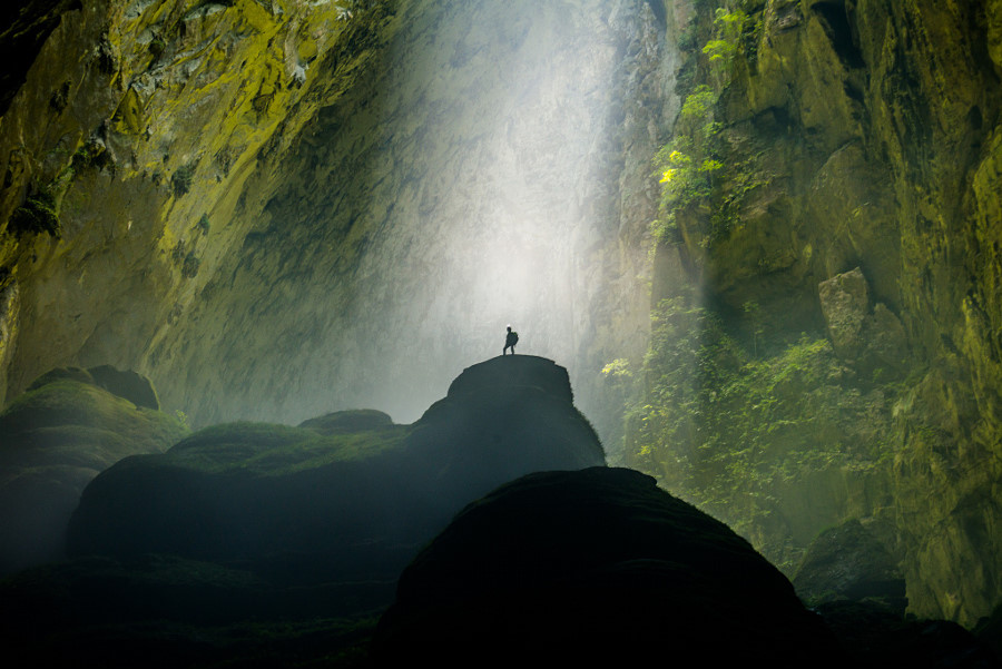 Son Doong, la plus grande grotte du monde au Vietnam.