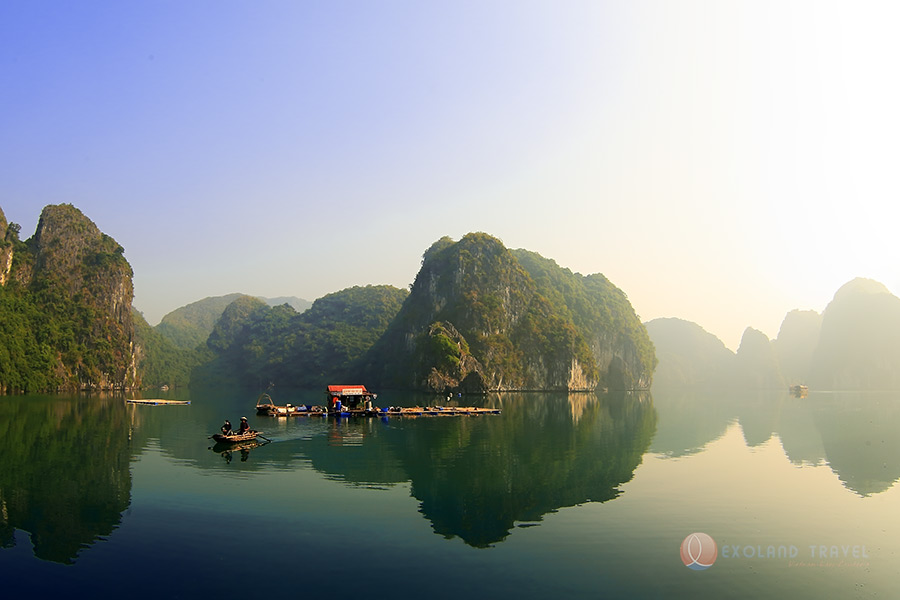 Baie d'Along, baie Halong, croisière à la baie d'Along, jonque Halong